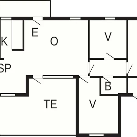 6 Person In Henne Feriehus